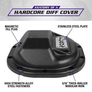 Yukon Gear - Yukon Gear Yukon Hardcore Nodular Iron Cover for 8.8in. Ford  -  YHCC-F8.8 - Image 5