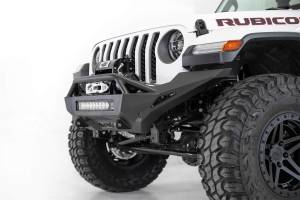 Addictive Desert Designs - Addictive Desert Designs Stealth Fighter Front Bumper Black Powder Coated Full Width w/Center Winch Mount  -  F961692080103 - Image 4