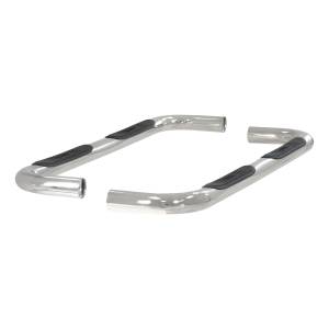 ARIES - ARIES 3" Round Polished Stainless Side Bars, Select Toyota Tundra Stainless Polished Stainless - 202003-2 - Image 3