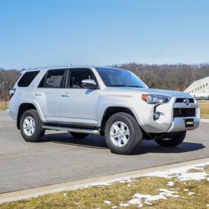 ARIES - ARIES 3" Round Polished Stainless Side Bars, Select Toyota 4Runner Stainless Polished Stainless - 202017-2 - Image 2