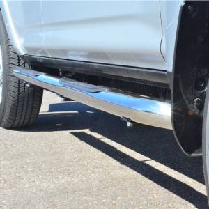 ARIES - ARIES 3" Round Polished Stainless Side Bars, Select Toyota 4Runner Stainless Polished Stainless - 202017-2 - Image 4