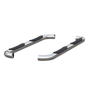 ARIES - ARIES 3" Round Polished Stainless Side Bars, Select Ford F-250, F-350 Super Duty Stainless Polished Stainless - 203025-2 - Image 8