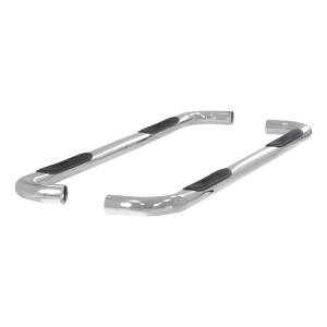 ARIES - ARIES 3" Round Polished Stainless Side Bars, Select Silverado, Sierra 1500, 2500, 3500 Stainless Polished Stainless - 204013-2 - Image 8