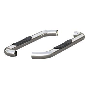 ARIES - ARIES 3" Round Polished Stainless Side Bars, Select Dodge, Ram 1500, 2500, 3500 Stainless Polished Stainless - 205039-2 - Image 3