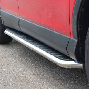 ARIES - ARIES AeroTread 5" x 67" Polished Stainless Running Boards, Select Toyota RAV4 Polished Stainless - 2051018 - Image 5