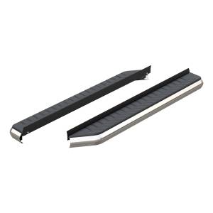 ARIES - ARIES AeroTread 5" x 70" Polished Stainless Running Boards (No Brackets) Stainless Polished Stainless - 2051870 - Image 2