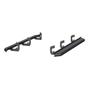 ARIES - ARIES AeroTread 5" x 76" Black Stainless Running Boards, Select Cadillac, Chevy, GMC Carbide Black Powder Coat - 2061004 - Image 4