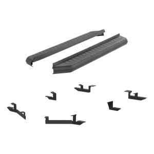 ARIES - ARIES AeroTread 5" x 70" Black Stainless Running Boards, Select Toyota Highlander Carbide Black Powder Coat - 2061015 - Image 8
