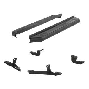 ARIES - ARIES AeroTread 5" x 67" Black Stainless Running Boards, Select Toyota RAV4 Carbide Black Powder Coat - 2061018 - Image 4
