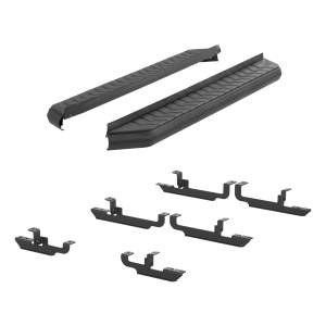 ARIES - ARIES AeroTread 5" x 67" Black Stainless Running Boards, Select Jeep Renegade Carbide Black Powder Coat - 2061023 - Image 4