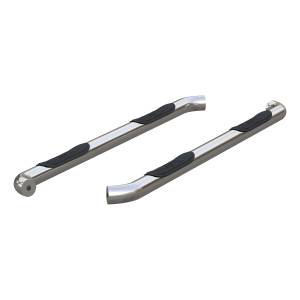 ARIES - ARIES 3" Round Polished Stainless Side Bars, Select Nissan Equator, Frontier Stainless Polished Stainless - 209018-2 - Image 4