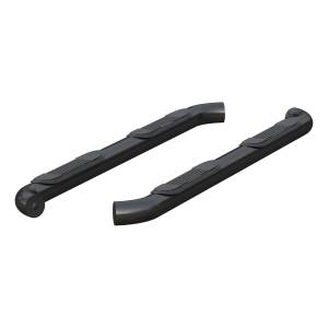 ARIES - ARIES 3" Round Black Steel Side Bars, Select Ford Bronco Sport SEMI-GLOSS BLACK POWDER COAT - 209043 - Image 4