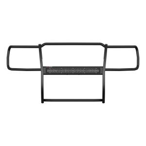 ARIES - ARIES Pro Series Black Steel Grille Guard with Light Bar, Select Chevy Silverado 1500 Black TEXTURED BLACK POWDER COAT - 2170024 - Image 3