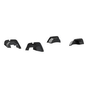 Fenders & Related Components - Fender Liners - ARIES - ARIES Jeep Wrangler JK Aluminum Front and Rear Inner Fender Liners CARBIDE BLACK POWDER COAT - 2500450
