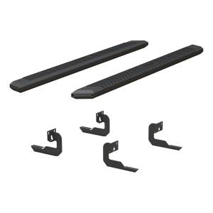 ARIES - ARIES AdvantEDGE 5-1/2" x 85" Black Aluminum Side Bars, Select Ford F-150 CARBIDE BLACK POWDER COAT - 2556009 - Image 7