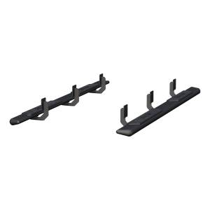 ARIES - ARIES AscentStep 5-1/2" x 91" Black Steel Running Boards, Select Ford F250, F350, F450 CARBIDE BLACK POWDER COAT - 2558024 - Image 7
