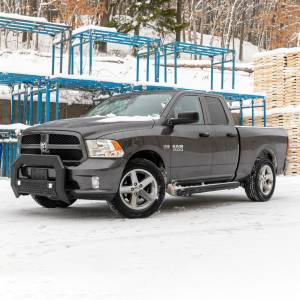 ARIES - ARIES ActionTrac 83.6" Powered Running Boards, Select Ram 1500, 2500, 3500 Crew Cab CARBIDE BLACK POWDER COAT - 3047912 - Image 4
