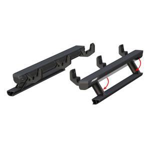 ARIES - ARIES ActionTrac 69.6" Powered Running Boards, Select Colorado, Canyon, Ext. Cab CARBIDE BLACK POWDER COAT - 3046504 - Image 4