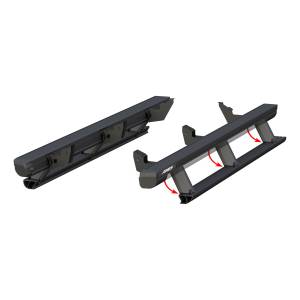 ARIES - ARIES ActionTrac 83.6" Powered Running Boards, Select Toyota Tundra Crew Cab CARBIDE BLACK POWDER COAT - 3047952 - Image 6