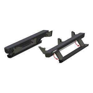 ARIES - ARIES ActionTrac 69.6" Powered Running Boards, Select Toyota 4Runner CARBIDE BLACK POWDER COAT - 3047954 - Image 8