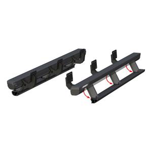 ARIES - ARIES ActionTrac 87.6" Powered Running Boards, Select Ram 1500 Crew Cab CARBIDE BLACK POWDER COAT - 3048314 - Image 8