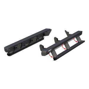 ARIES - ARIES ActionTrac 87.6" Powered Running Boards, Select Toyota Tundra Extended Crew Cab CARBIDE BLACK POWDER COAT - 3048351 - Image 6