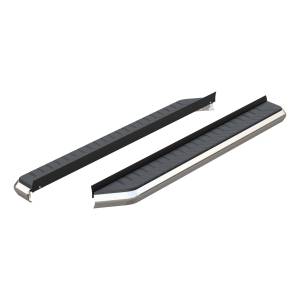 ARIES - ARIES AeroTread 5" x 76" Polished Stainless Running Boards (No Brackets) Stainless Polished Stainless - 2051876 - Image 2