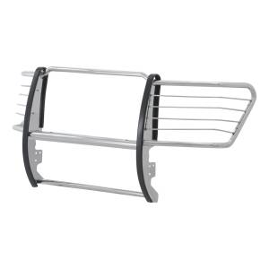 ARIES - ARIES Polished Stainless Grille Guard, Select Ford F250, F350, F450, F550 Super Duty Stainless Polished Stainless - 3064-2 - Image 2
