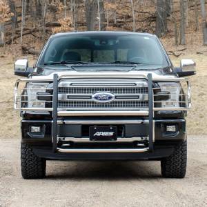 ARIES - ARIES Polished Stainless Grille Guard, Select Ford F-150 Stainless Polished Stainless - 3066-2 - Image 6