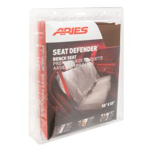 ARIES - ARIES Seat Defender 58" x 55" Removable Waterproof Brown Bench Seat Cover Brown  - 3146-18 - Image 4