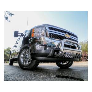 ARIES - ARIES 3" Polished Stainless Bull Bar, Select Chevy Silverado, GMC Sierra 2500, 3500 HD Polished Stainless - 35-4011 - Image 4
