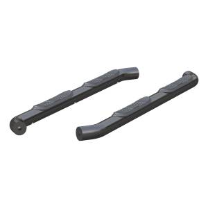 ARIES - ARIES 3" Round Black Steel Side Bars, Select Jeep Wrangler JL Unlimited SEMI-GLOSS BLACK POWDER COAT - 35701 - Image 4