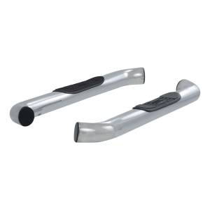 ARIES - ARIES 3" Round Polished Stainless Side Bars, Select Jeep Wrangler JK Stainless POLISHED STAINLESS - 35800-2 - Image 4