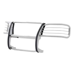 ARIES - ARIES Polished Stainless Grille Guard, Select GMC Sierra 1500, Classic Stainless Polished Stainless - 4062-2 - Image 2
