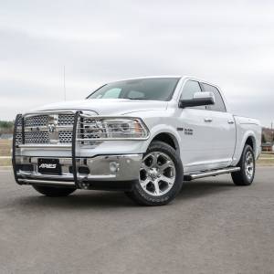 ARIES - ARIES 6" x 85" Polished Stainless Oval Side Bars, Select Dodge Ram 2500, 3500 Polished Stainless - 4444015 - Image 2