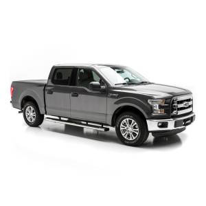 ARIES - ARIES 6" x 85" Polished Stainless Oval Side Bars, Select Ford F250, F350, F450, F550 Polished Stainless - 4444025 - Image 2