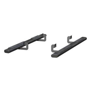 ARIES - ARIES 6" x 85" Black Aluminum Oval Side Bars, Select Ford F-150 SEMI-GLOSS BLACK POWDER COAT - 4445019 - Image 6