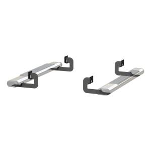 ARIES - ARIES Mounting Brackets for 6" Oval Side Bars Black CARBIDE BLACK POWDER COAT - 4504 - Image 2