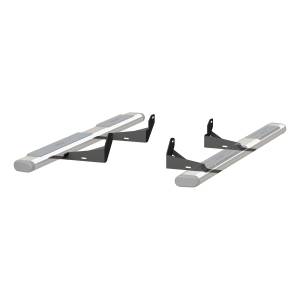 ARIES - ARIES Mounting Brackets for 6" Oval Side Bars Black CARBIDE BLACK POWDER COAT - 4516 - Image 2