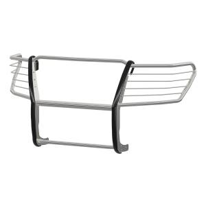 ARIES Polished Stainless Grille Guard, Select Nissan Titan XD Black Polished Stainless - 9052-2