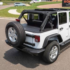 ARIES - ARIES Jeep JK Unlimited Security Cargo Lid Side Panels TEXTURED BLACK POWDER COAT - ALC25000-01 - Image 3