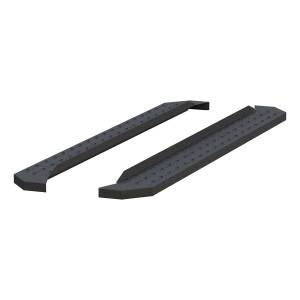 ARIES - ARIES RidgeStep 6-1/2" x 75" Black Steel Running Boards (No Brackets) Black TEXTURED BLACK POWDER COAT - C2875