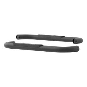 ARIES - ARIES Pro Series 3" Round Side Bars Black TEXTURED BLACK POWDER COAT - P204017 - Image 3