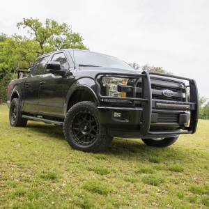 ARIES - ARIES Pro Series Black Steel Grille Guard, Select Ford F-150 Black TEXTURED BLACK POWDER COAT - P3066 - Image 2