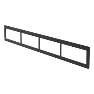 ARIES Pro Series 30-Inch Black Steel Light Bar Cover Plate SEMI-GLOSS BLACK POWDER COAT - PC30OB