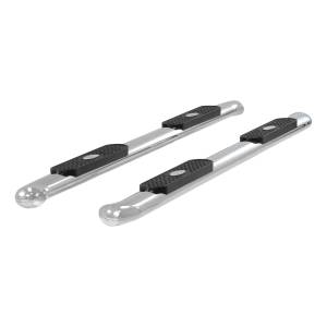 ARIES - ARIES 4" Polished Stainless Oval Side Bars, Select Ford F-150 Stainless Polished Stainless - S223039-2 - Image 4