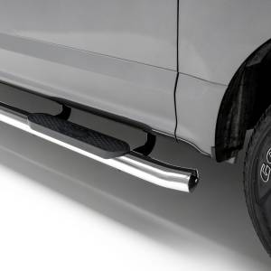 ARIES - ARIES 4" Polished Stainless Oval Side Bars, Select Ford Ranger SuperCrew POLISHED STAINLESS - S223046-2 - Image 1