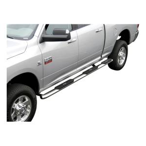 ARIES - ARIES 4" Polished Stainless Oval Side Bars, Select Ram 1500, Dodge Ram 1500 Stainless Polished Stainless - S225017-2 - Image 6