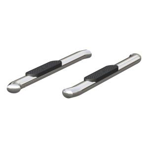 ARIES - ARIES 4" Polished Stainless Oval Side Bars, Select Dodge, Ram 1500, 2500, 3500 Stainless Polished Stainless - S225039-2 - Image 2