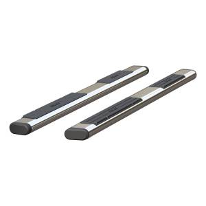 ARIES 6" x 85" Polished Stainless Oval Side Bars (No Brackets) Stainless Polished Stainless - S2885
